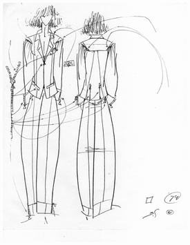 Womens Pants Suit By William Shepherd Designs